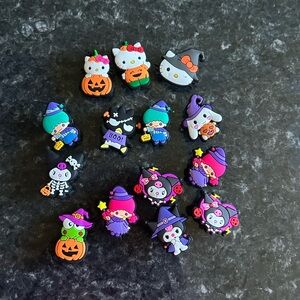 Hello Kitty Halloween Shoe Charms - Multicolor
